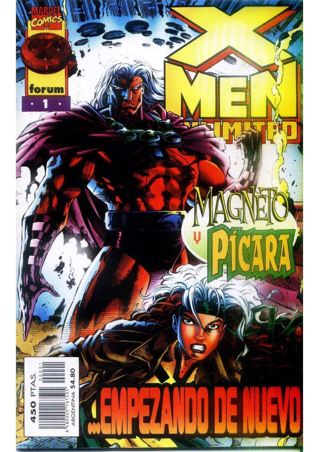 Portada ampliada de X-MEN LIMITADO