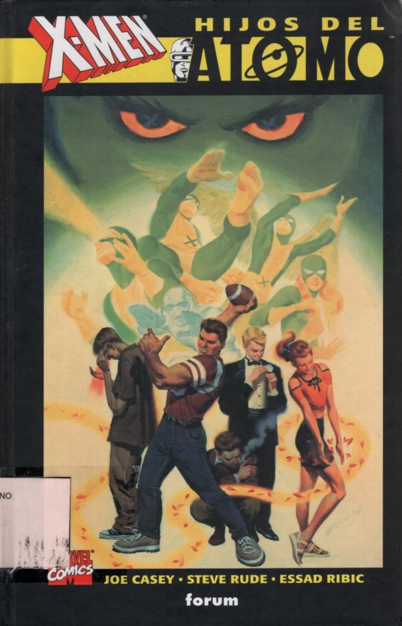 Portada ampliada de X-MEN HIJOS DEL ÁTOMO