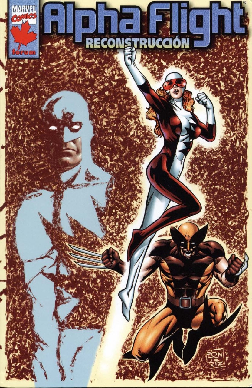 Portada ampliada de Alpha Flight: Reconstrucción