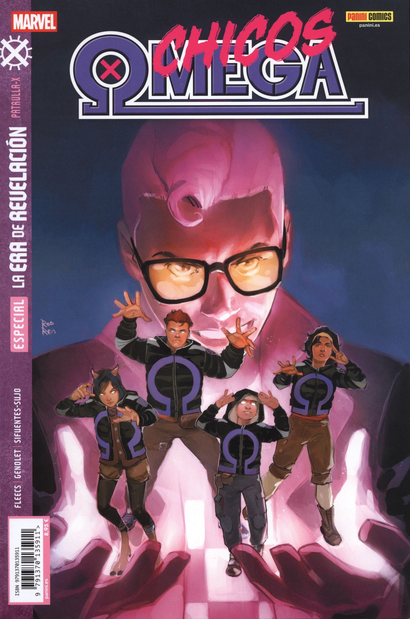 Portada ampliada de CHICOS OMEGA