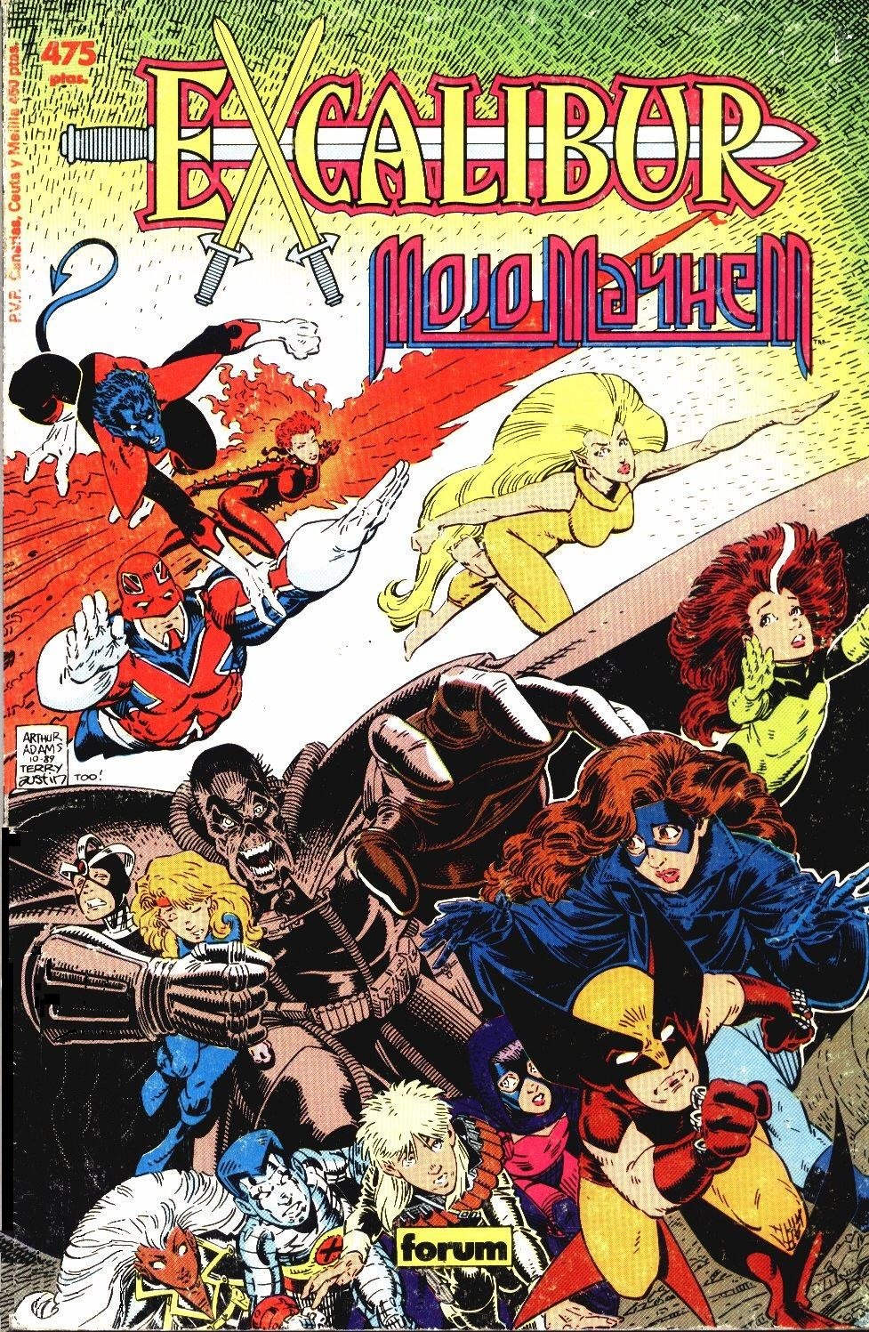 Portada ampliada de EXCALIBUR