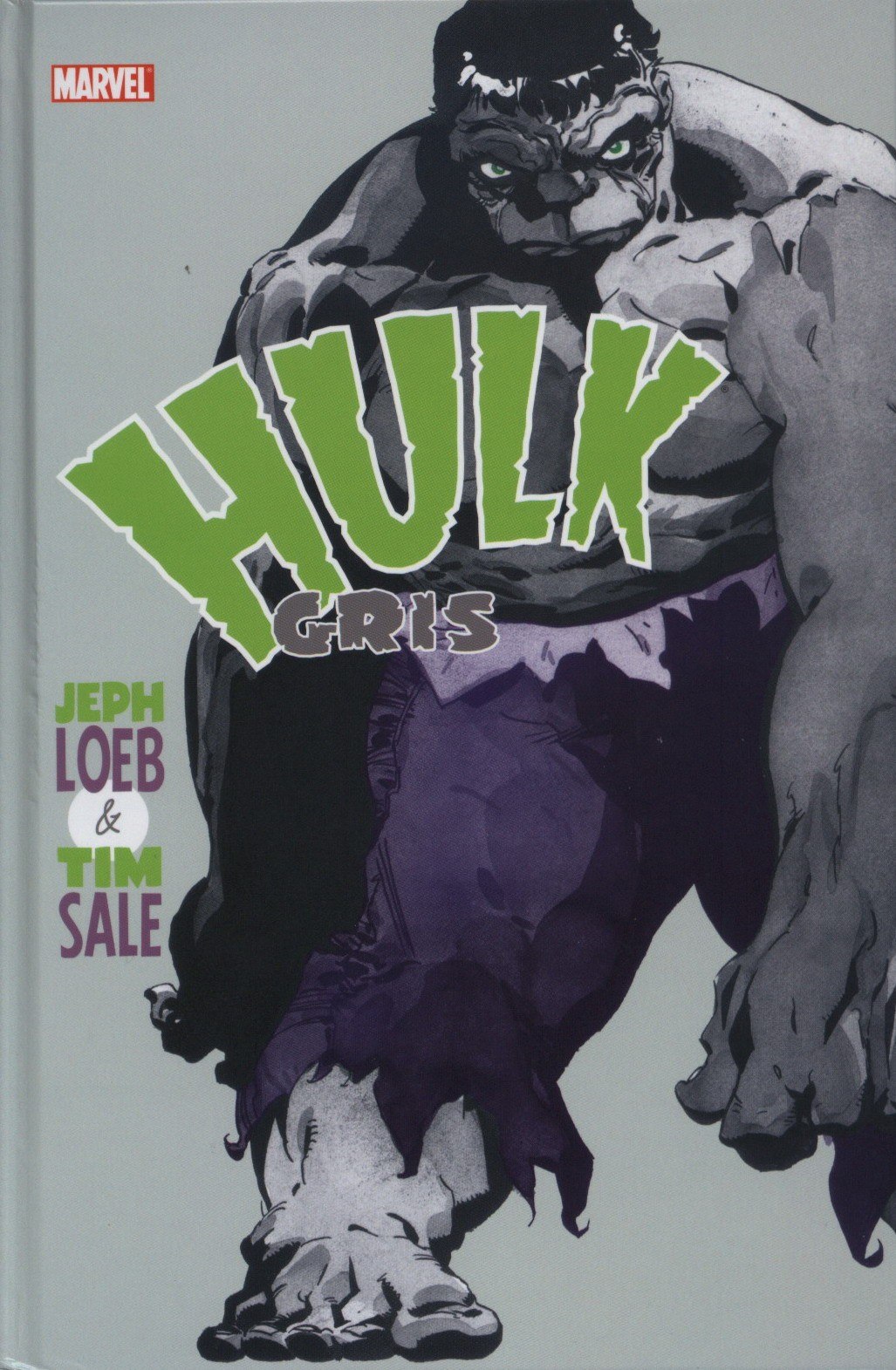 Portada ampliada de HULK GRIS