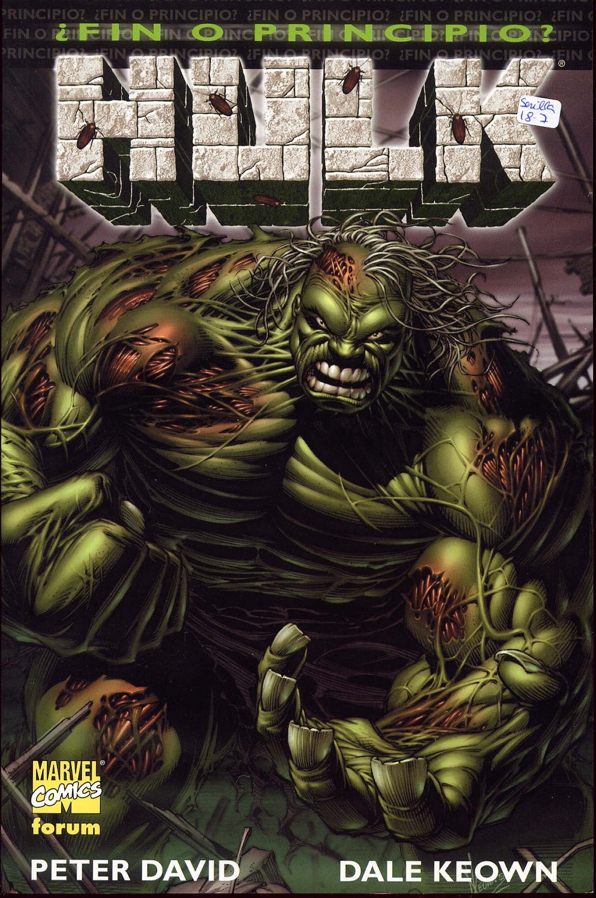 Portada ampliada de HULK