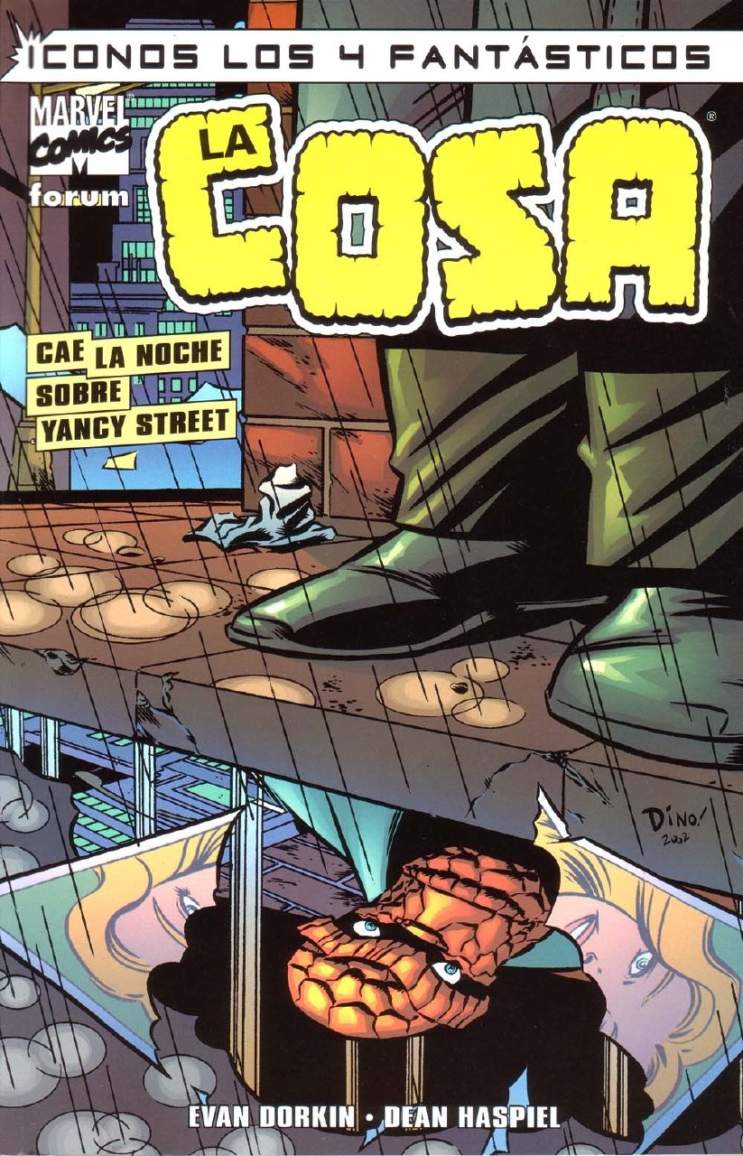 Portada ampliada de LA COSA