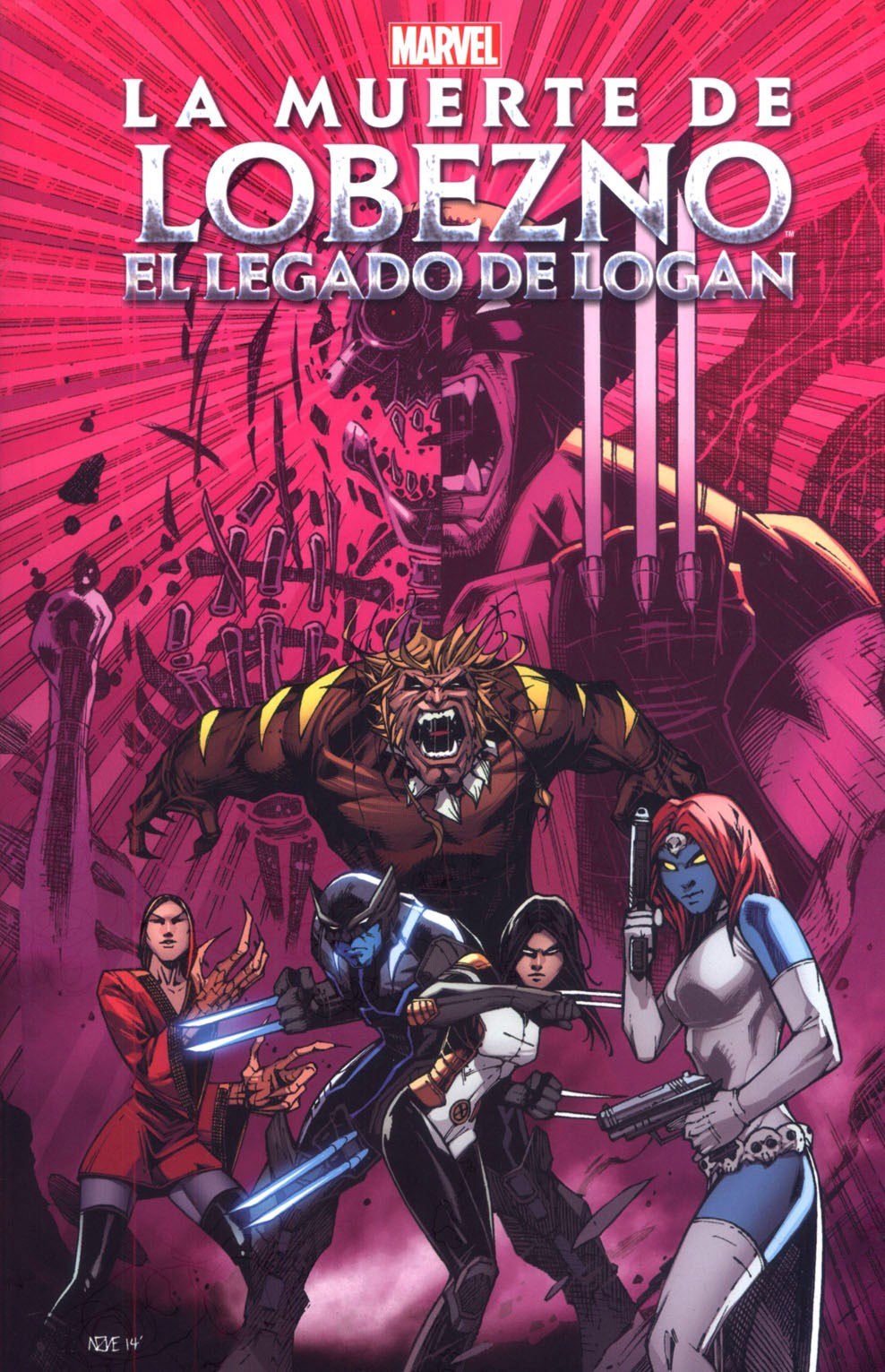 Portada ampliada de LA MUERTE DE LOBEZNO EL LEGADO DE LOGAN