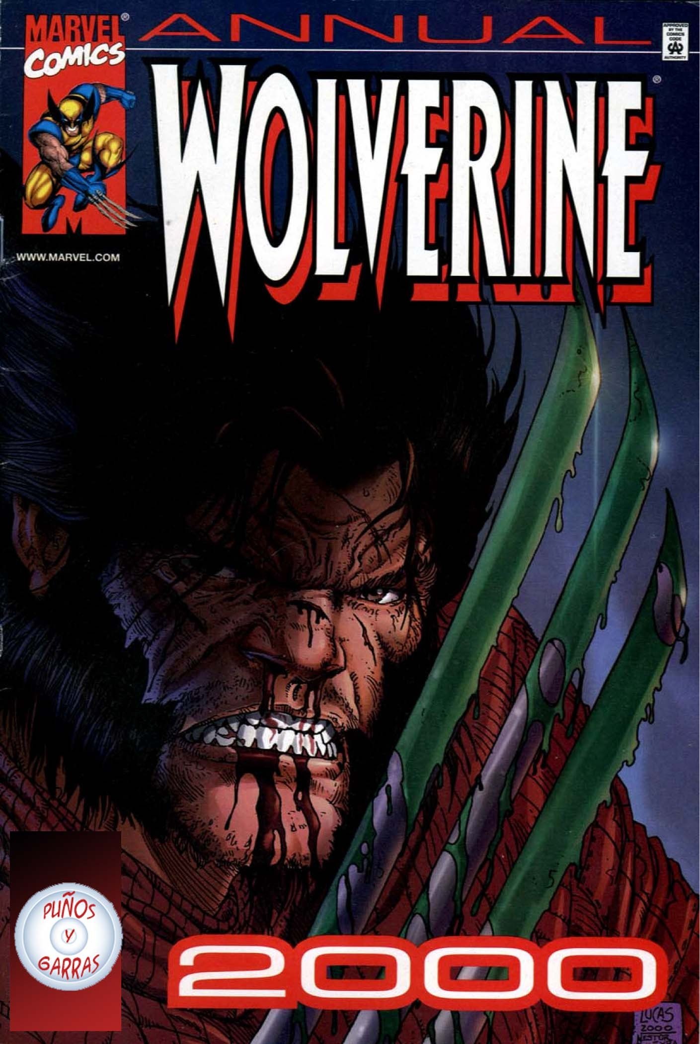 Portada ampliada de WOLVERINE