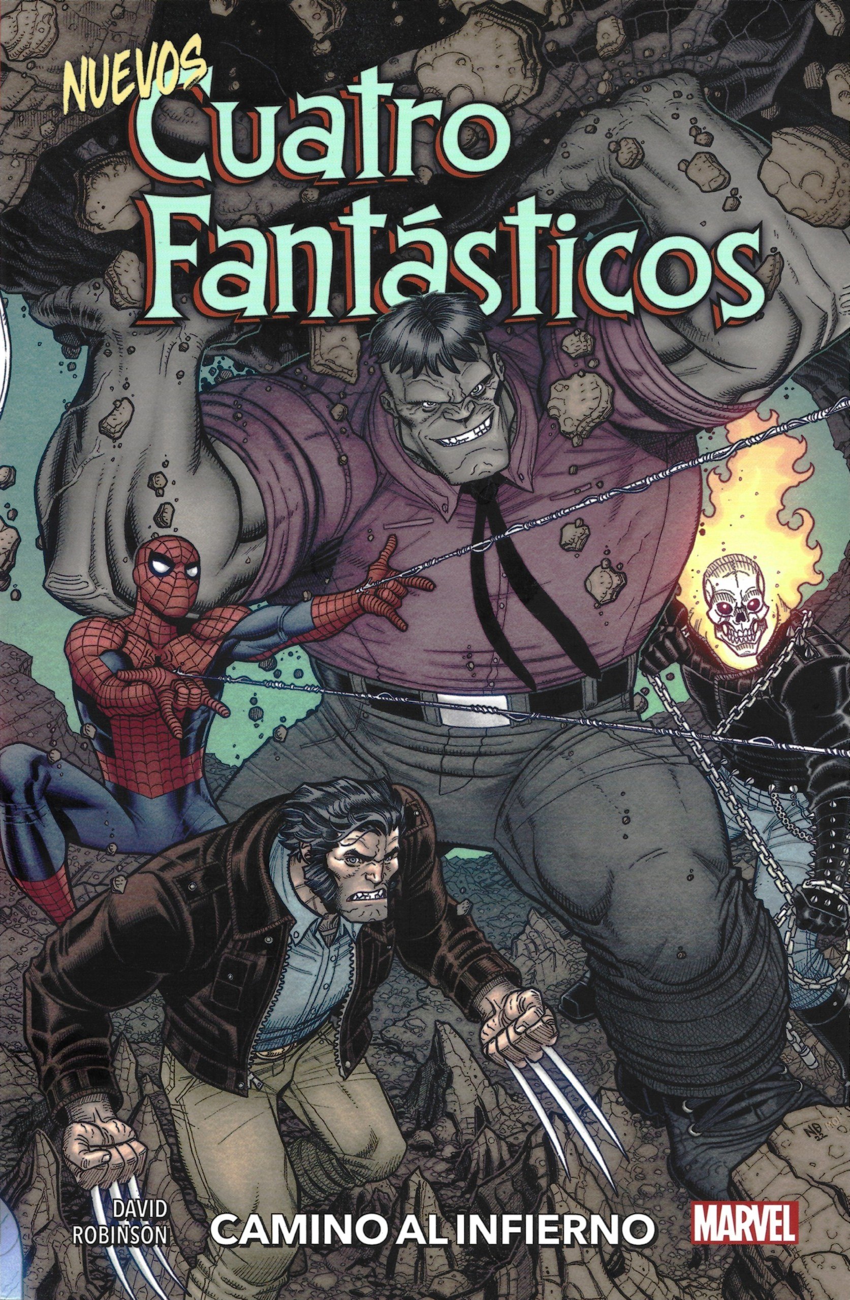 Portada ampliada de Cuatro Fantásticos