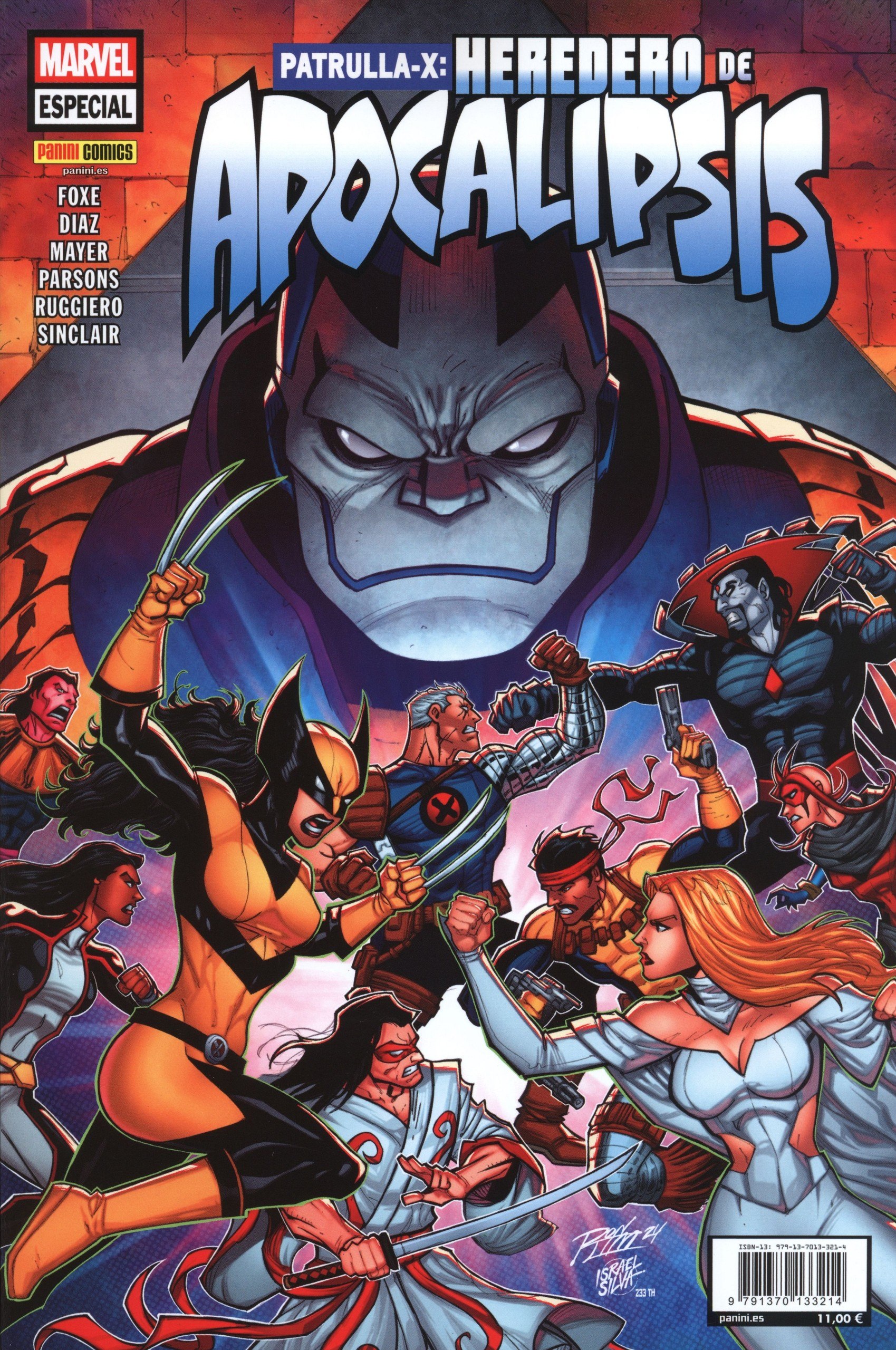 Portada ampliada de PATRULLA-X: HEREDERO DE APOCALIPSIS