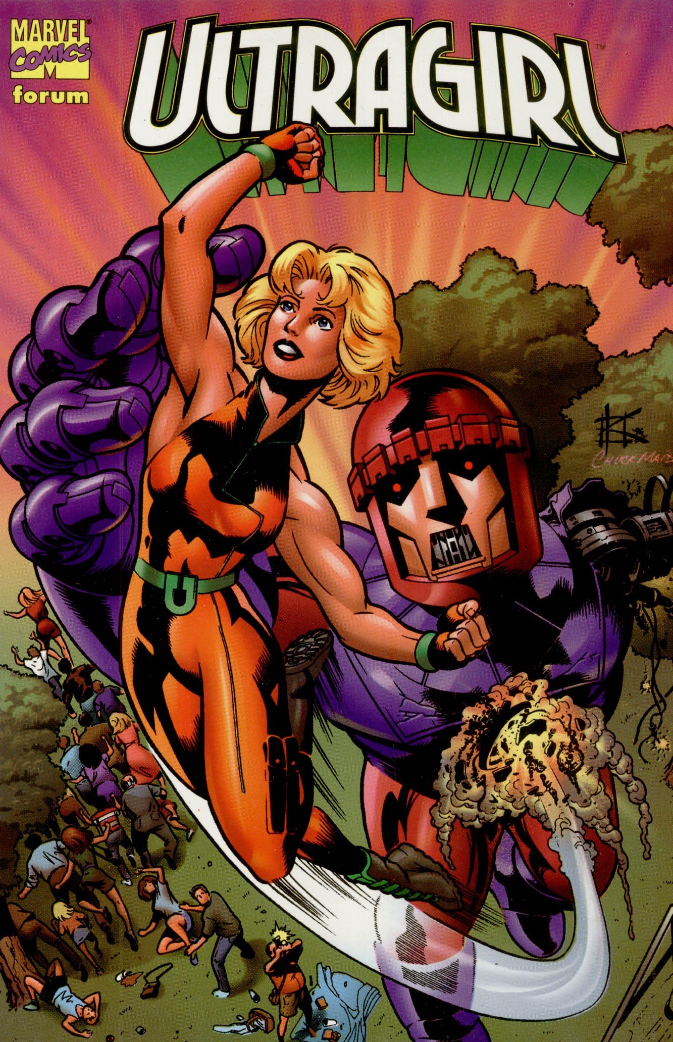 Portada ampliada de ULTRAGIRL