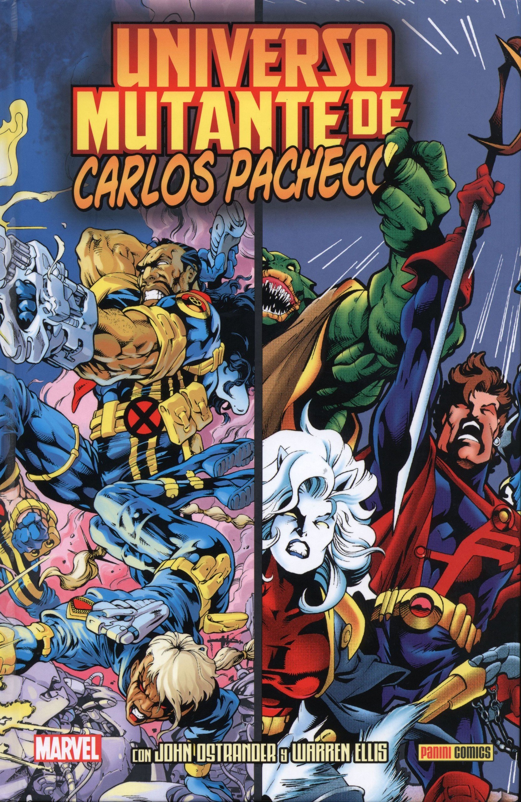 Portada ampliada de UNIVERSO MUTANTE DE CARLOS PACHECO