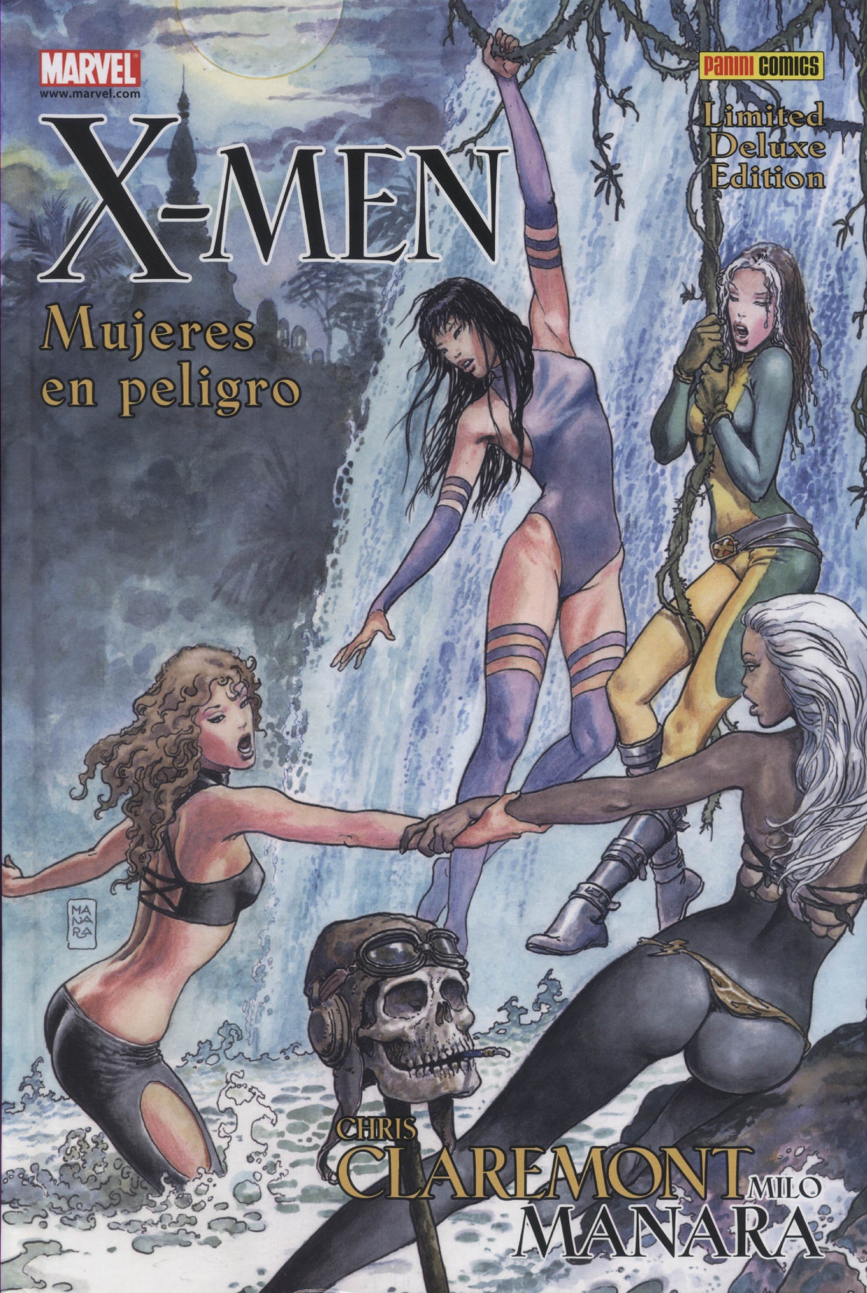 Portada ampliada de X-MEN Mujeres en peligro