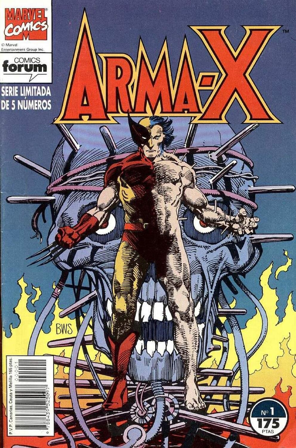 Portada ampliada de ARMA-X
