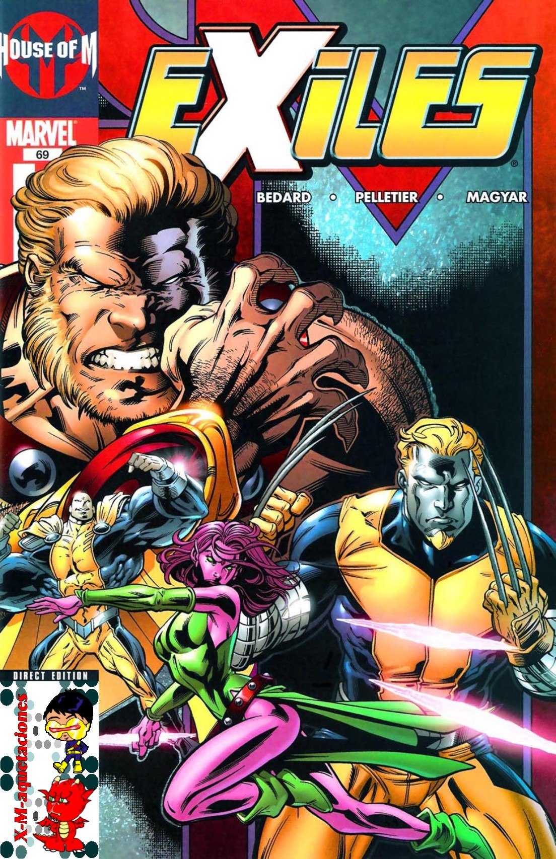 Portada ampliada de EXILES