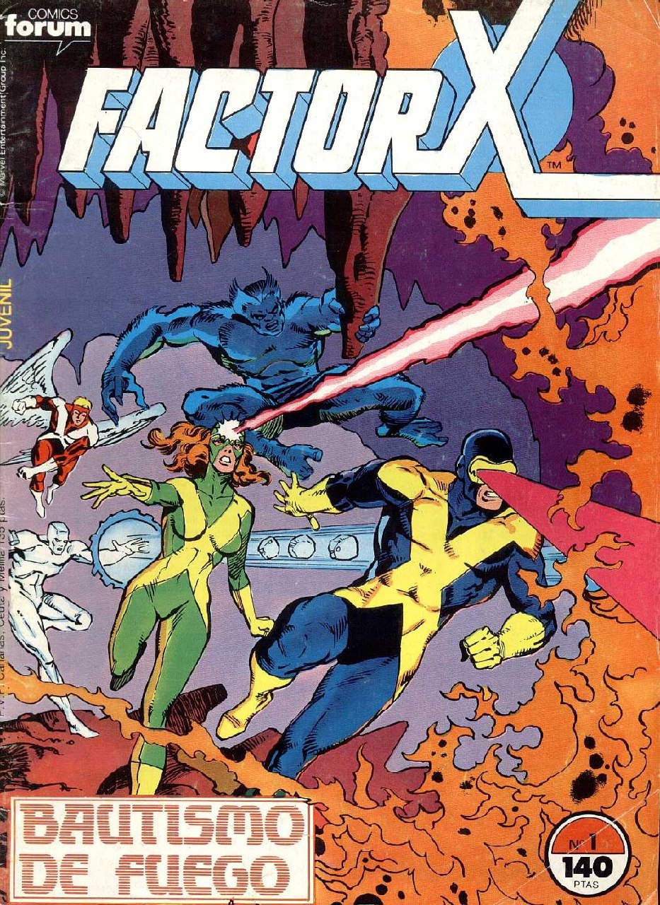 Portada ampliada de FACTOR X