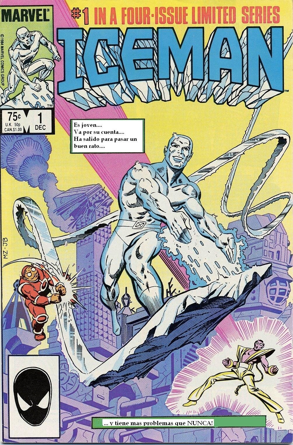 Portada ampliada de ICEMAN