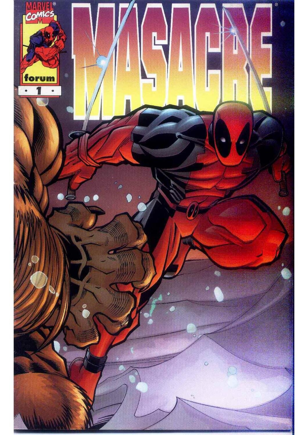 Portada ampliada de MASACRE