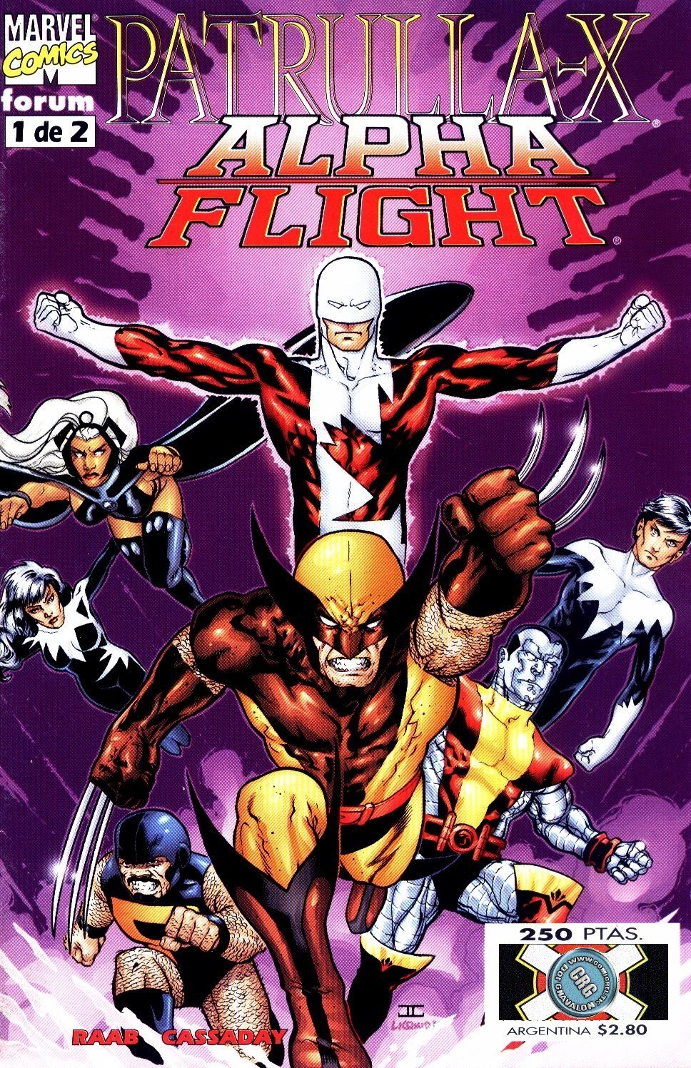 Portada ampliada de PATRULLA ALPHA FLIGHT