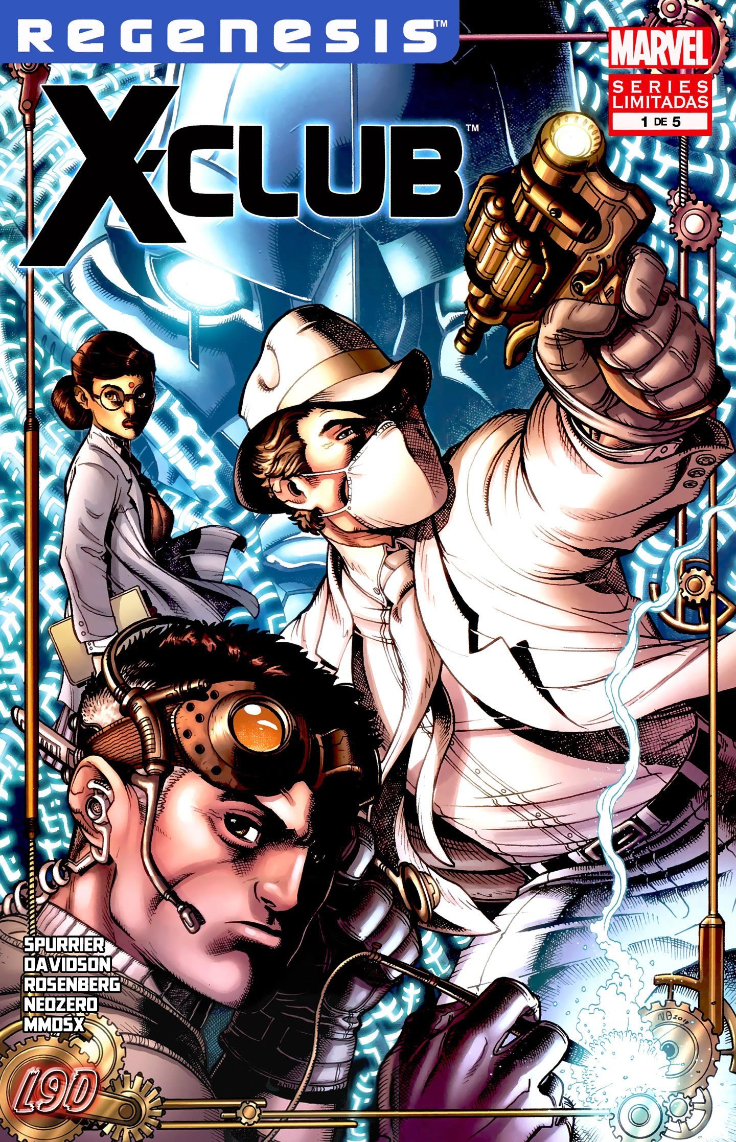 Portada ampliada de Regenesis X-Club