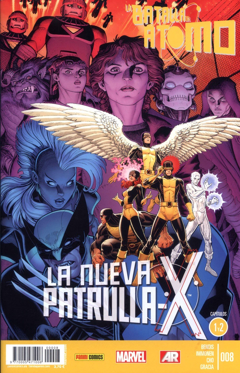 Portada ampliada de LA NUEVA PATRULLA: X