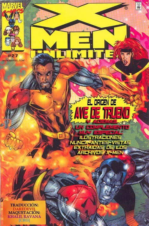 Portada ampliada de X-MEN UNLIMITED