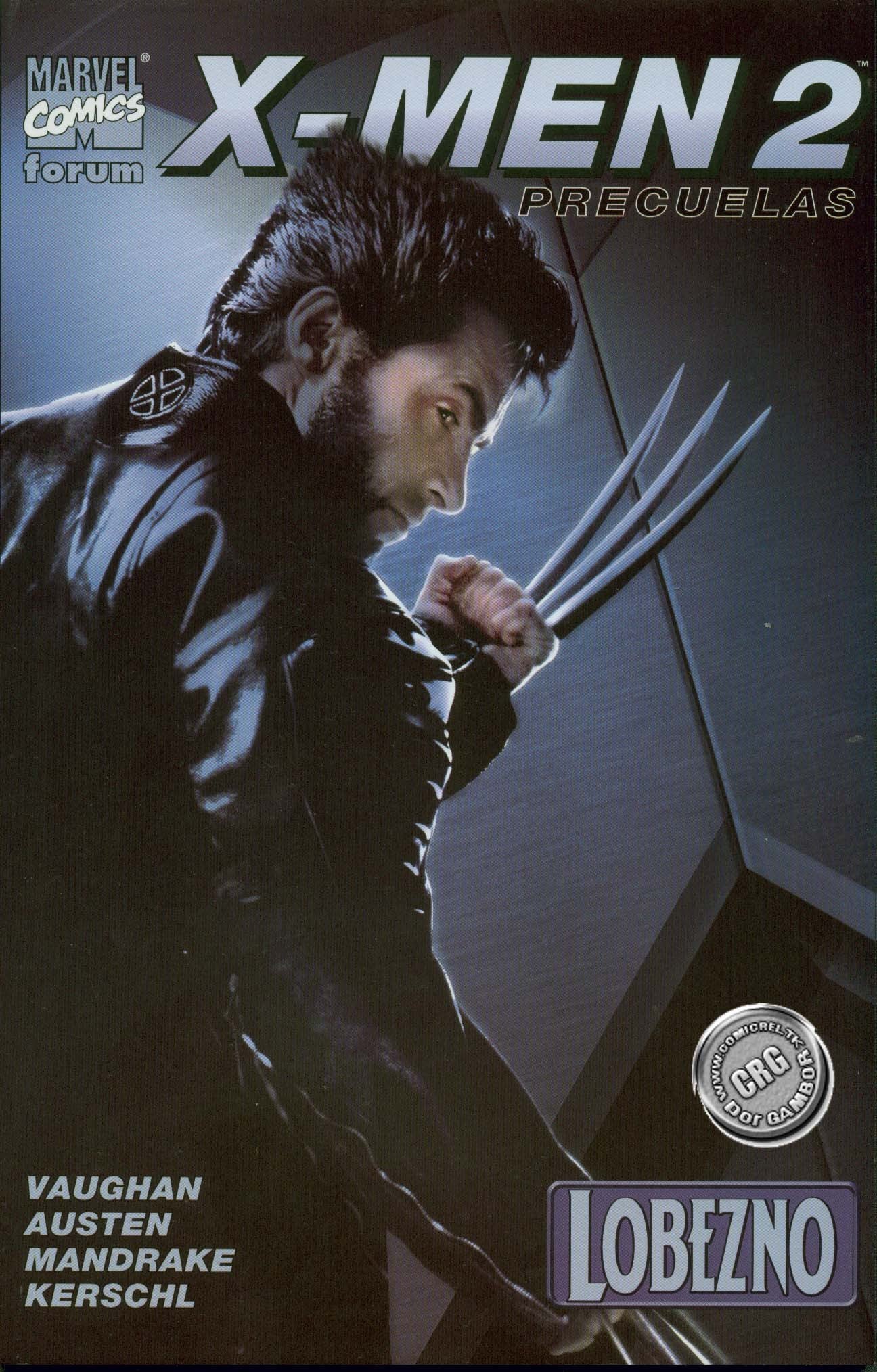 Portada ampliada de X-MEN 2 PREQUELAS