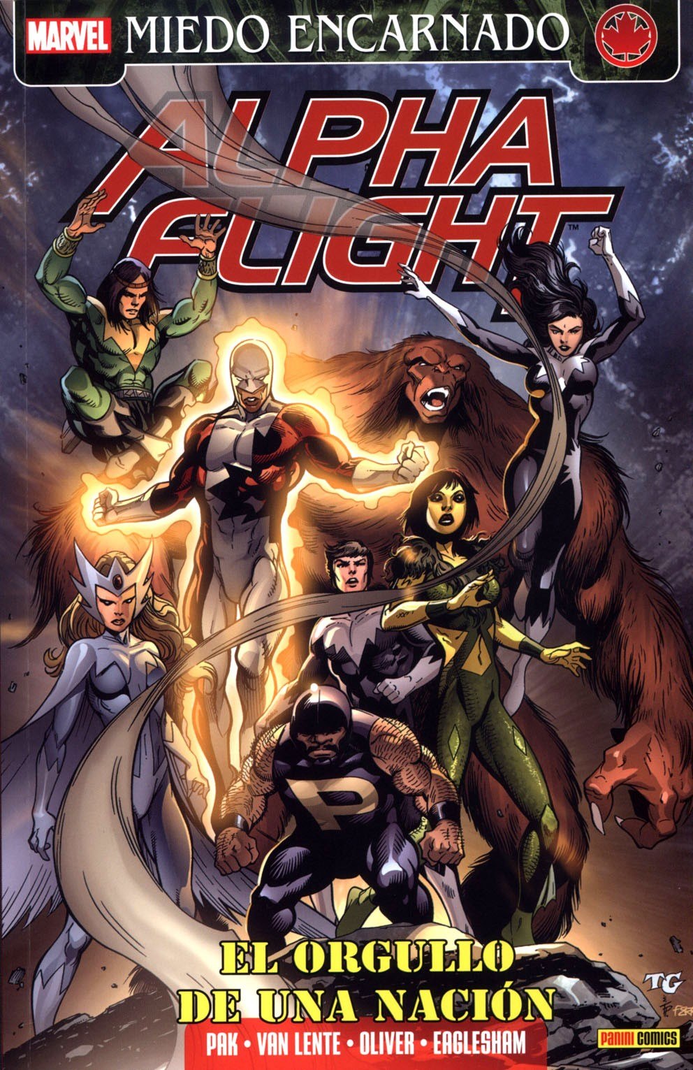 Portada ampliada de ALPHA FLIGHT