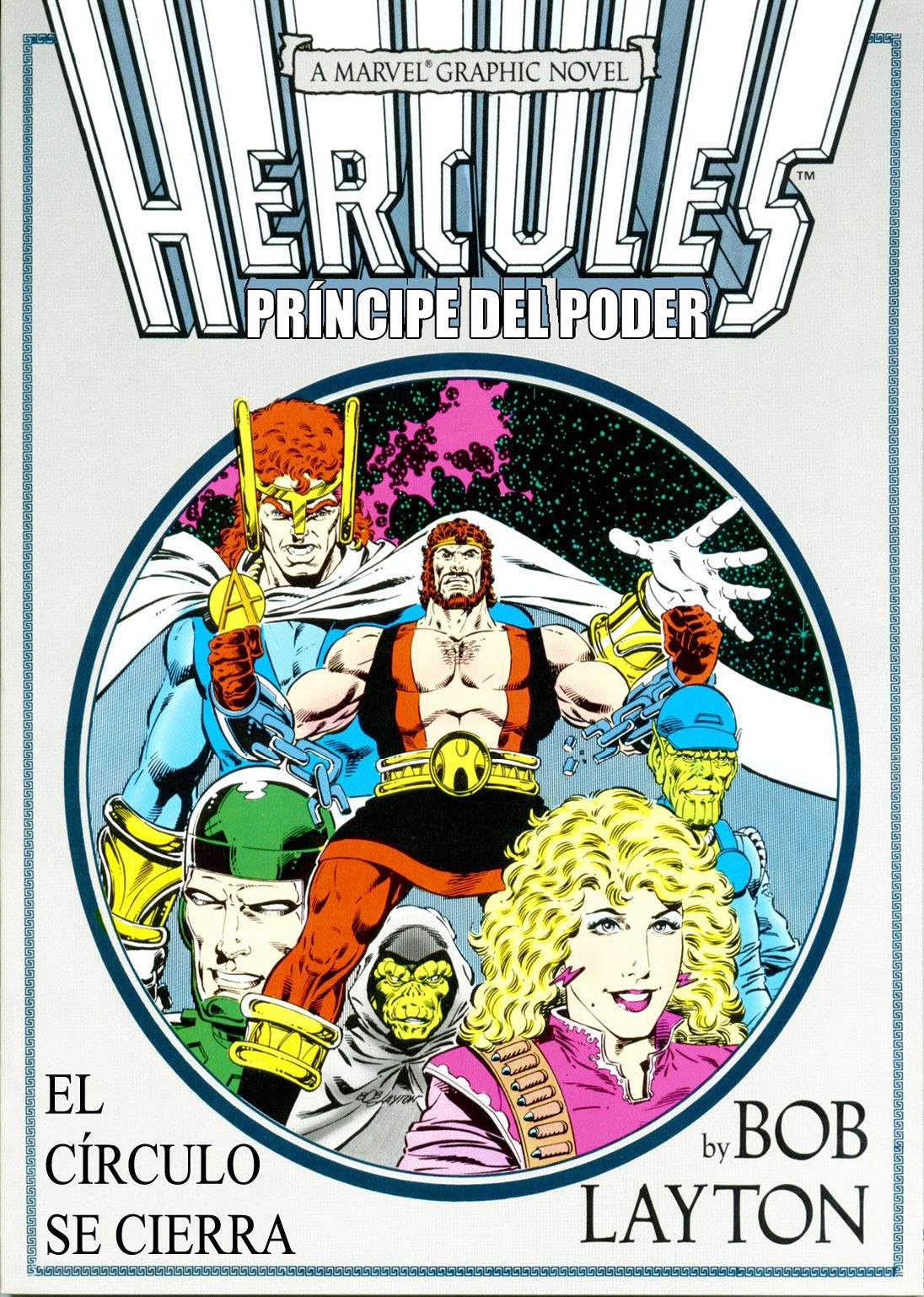 Portada ampliada de HERCULES PRINCIPE DEL PODER