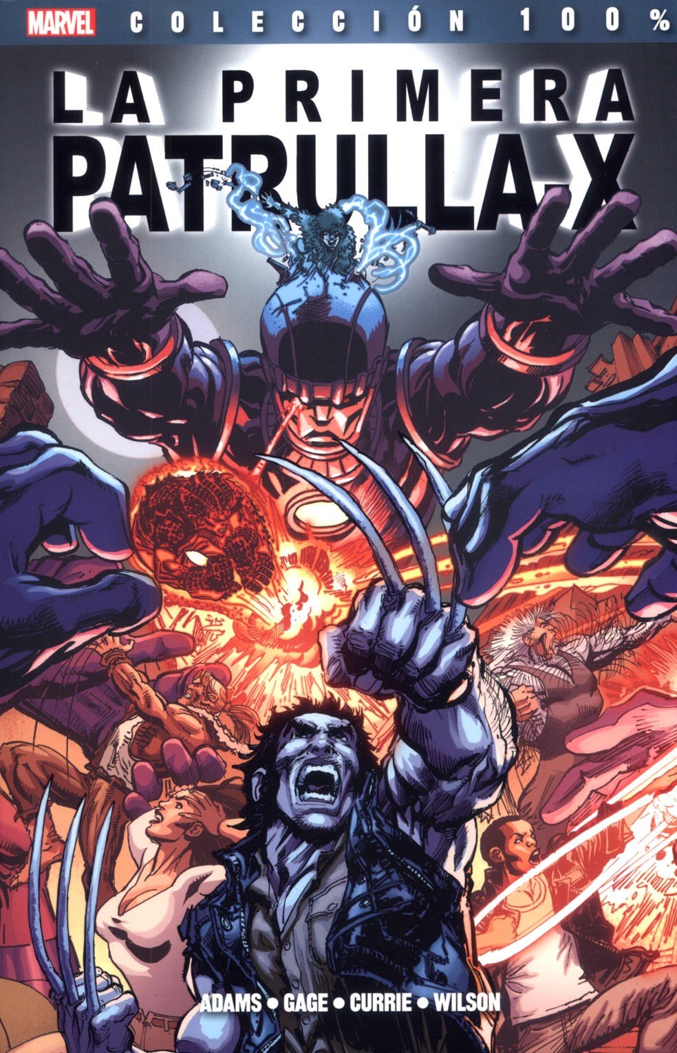 Portada ampliada de LA PRIMERA PATRULLA X