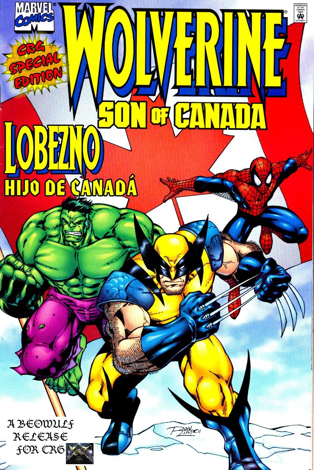 Portada ampliada de WOLVERINE SON OF CANADA