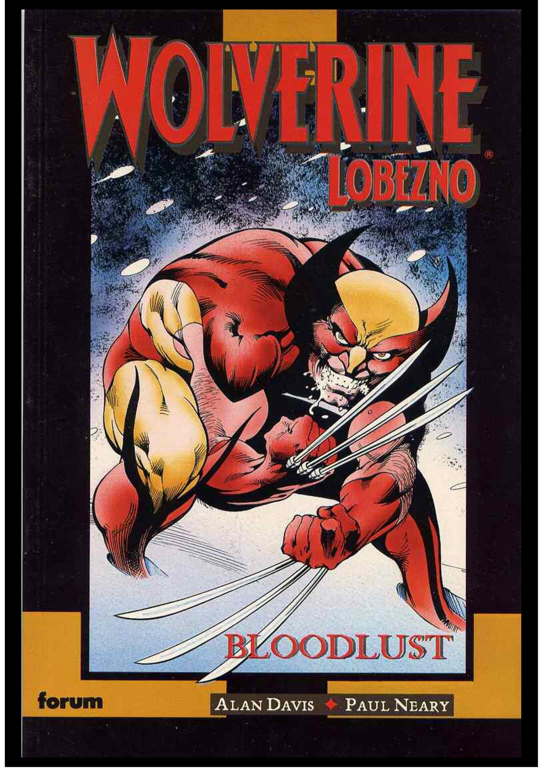 Portada ampliada de WOLVERINE LOBEZNO BLOODLUST