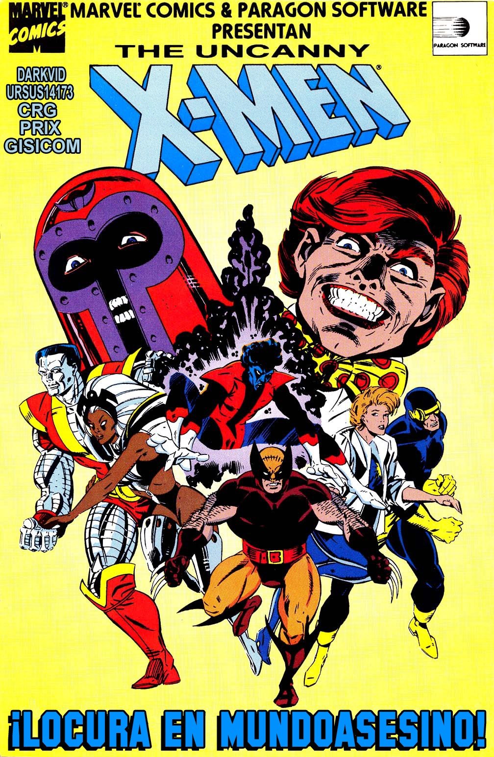 Portada ampliada de THE UNCANNY X-MEN