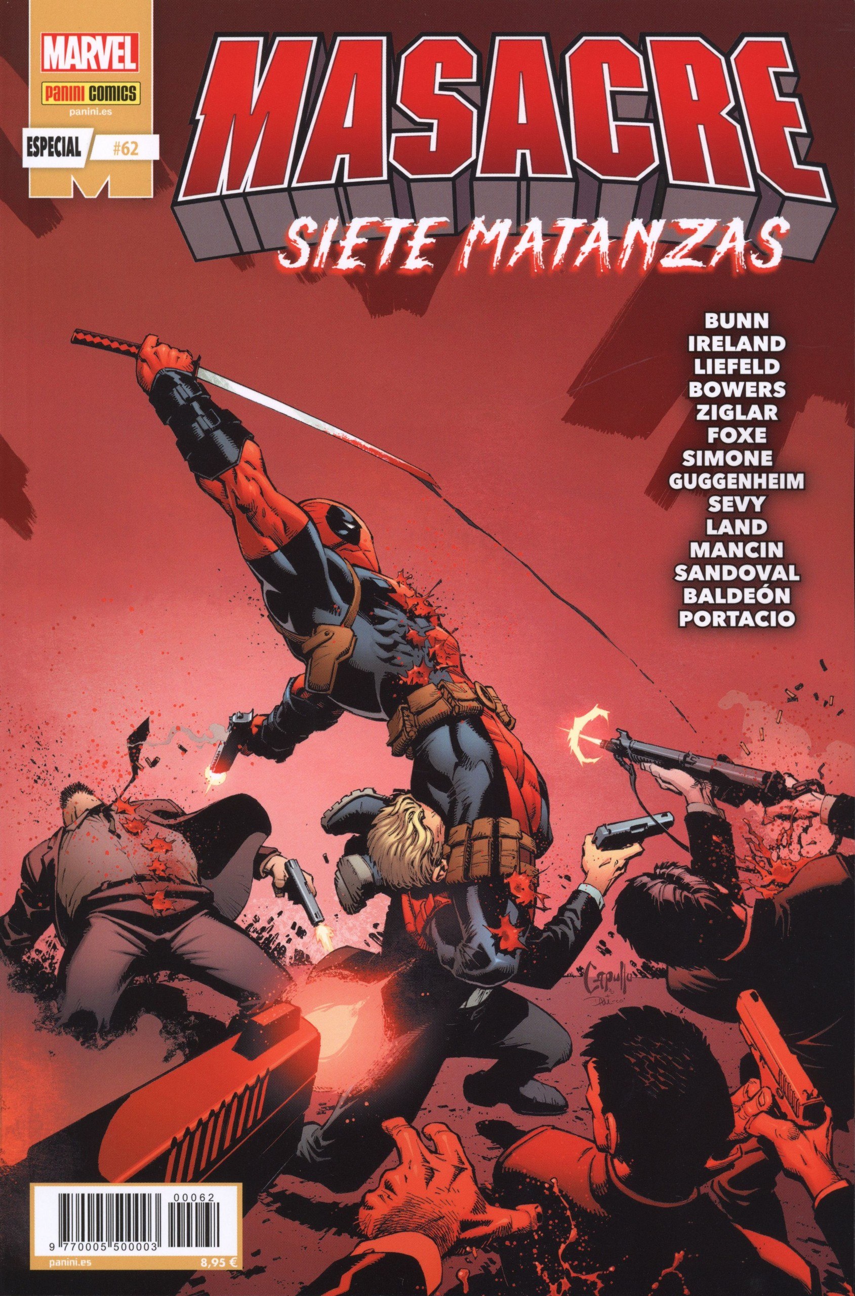 Portada ampliada de MASACRE SIENTE MATANZAS