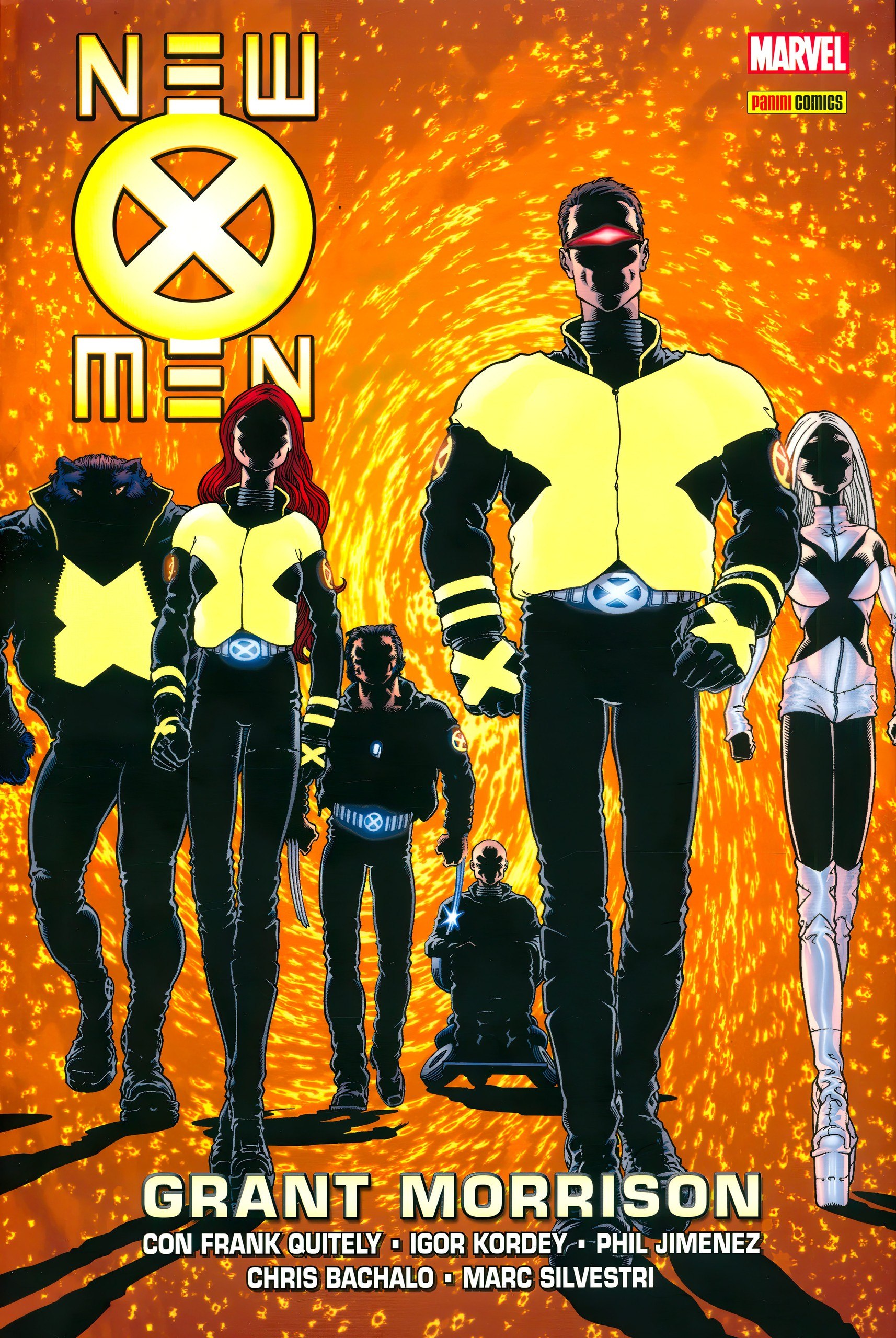 Portada ampliada de NEW X-MEN