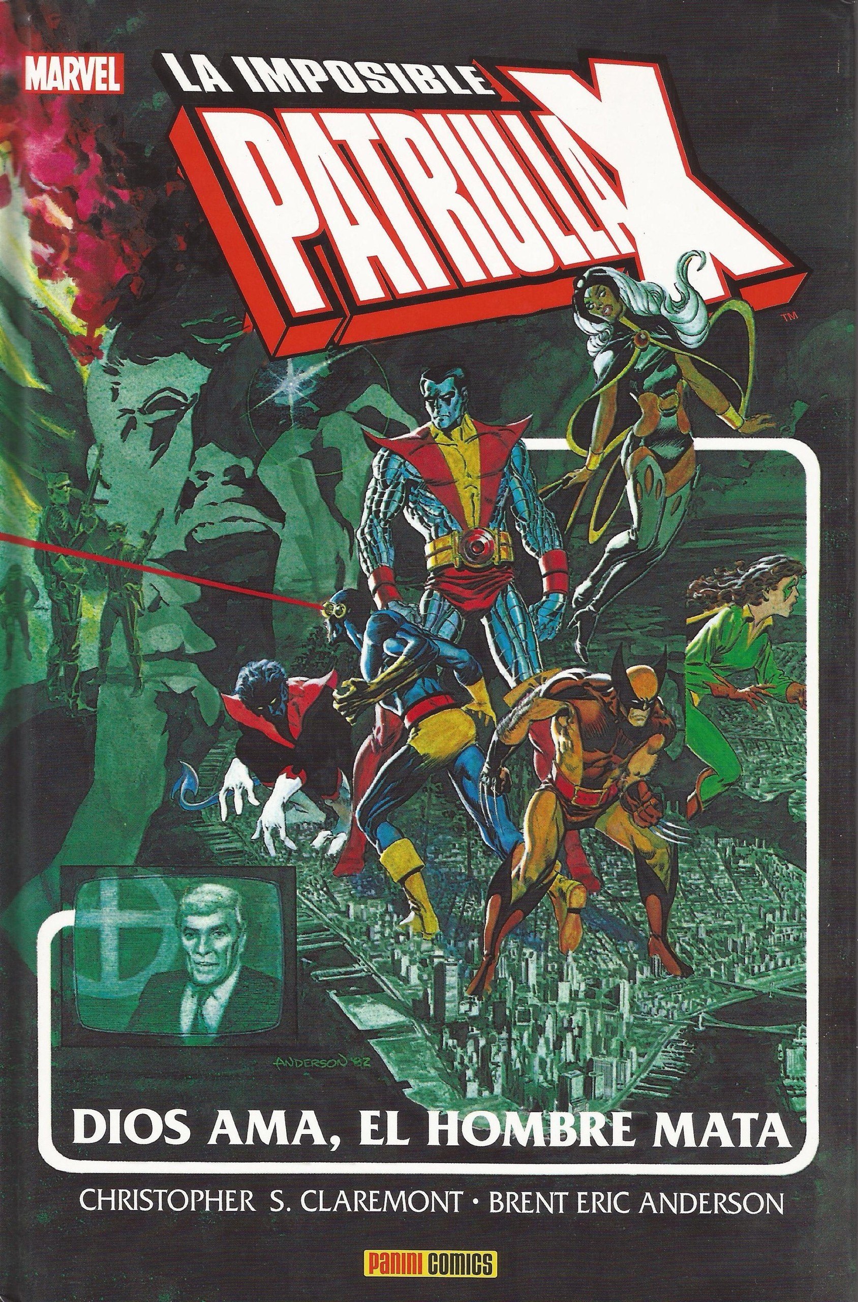 Portada ampliada de LA IMPOSIBLE PATRULLA X