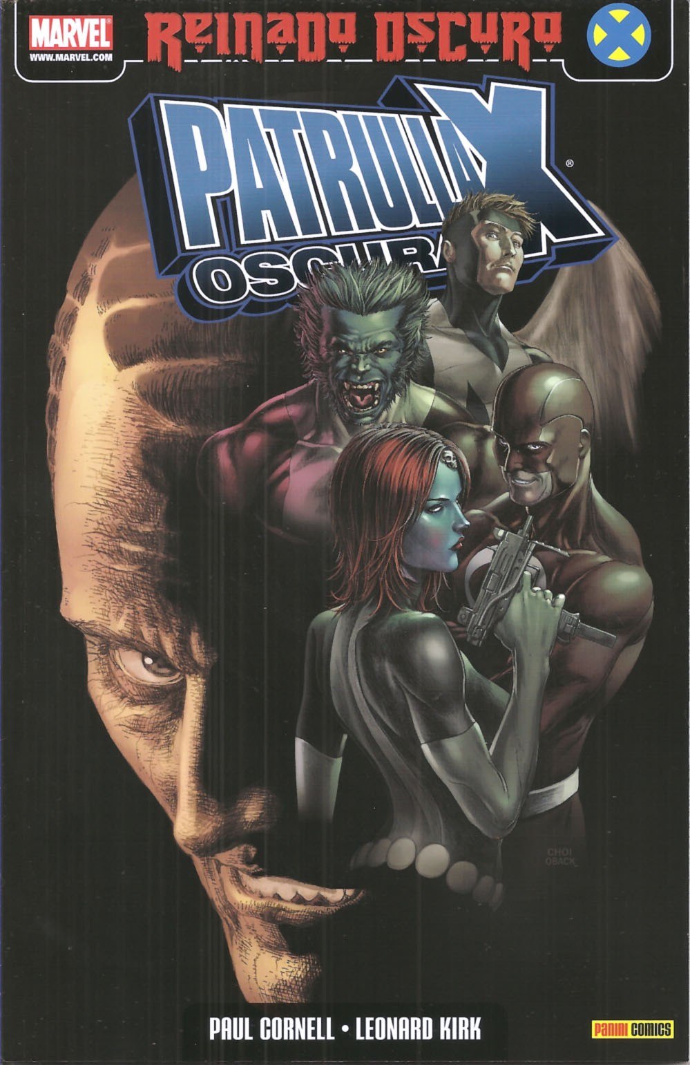Portada ampliada de PATRIOTX OSCURO