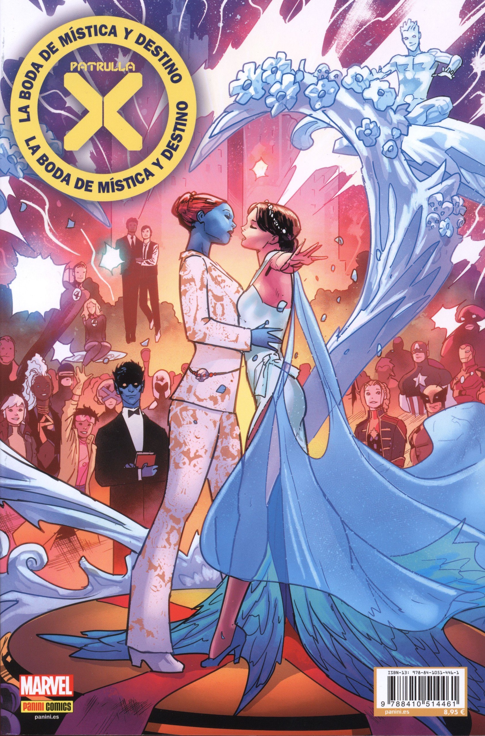 Portada ampliada de LA BODA DE MÍSTICA Y DESTINO