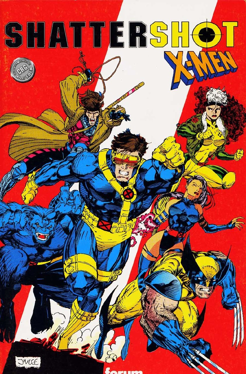 Portada ampliada de SHATTERSHOT X-MEN