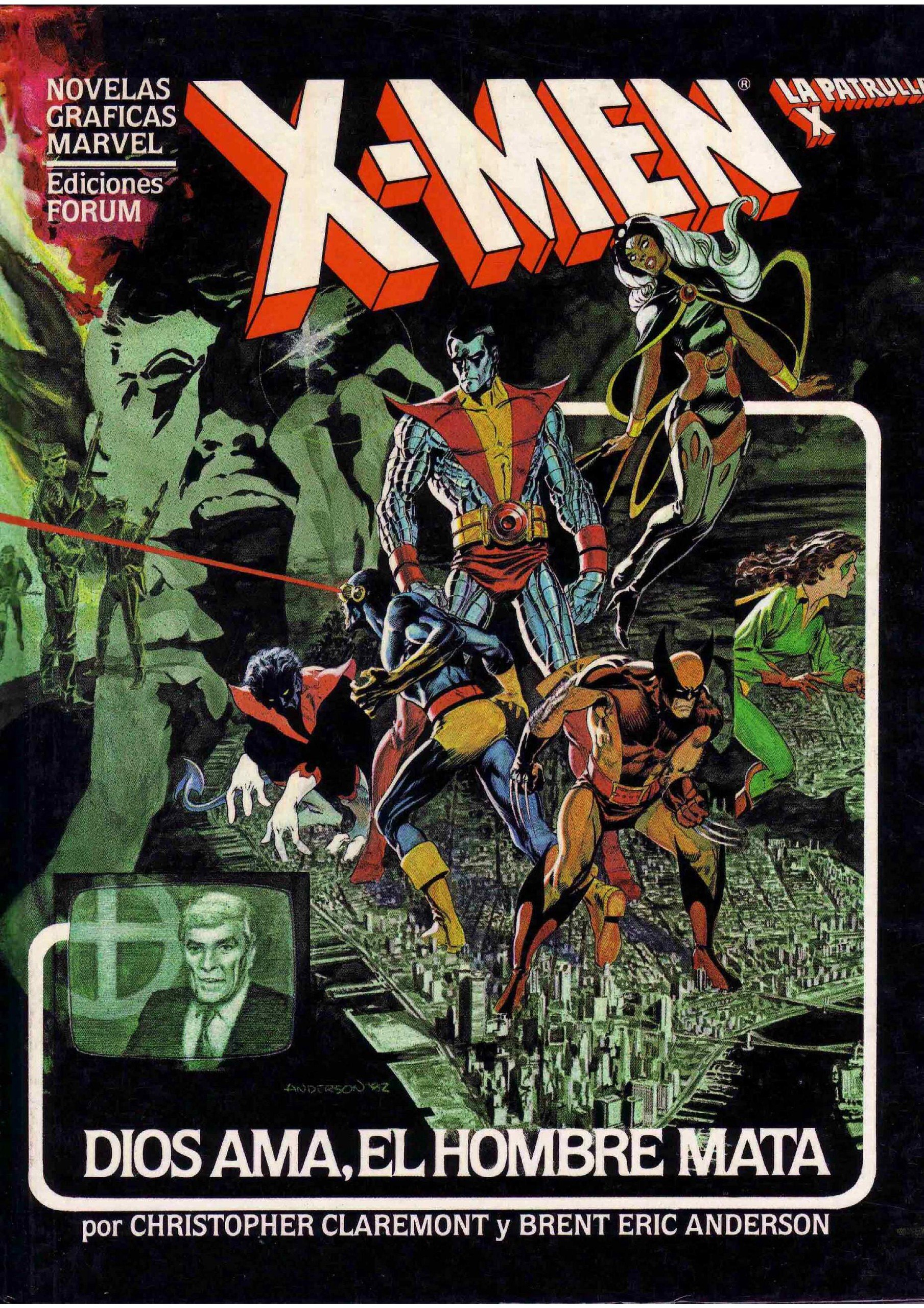 Portada ampliada de X-MEN