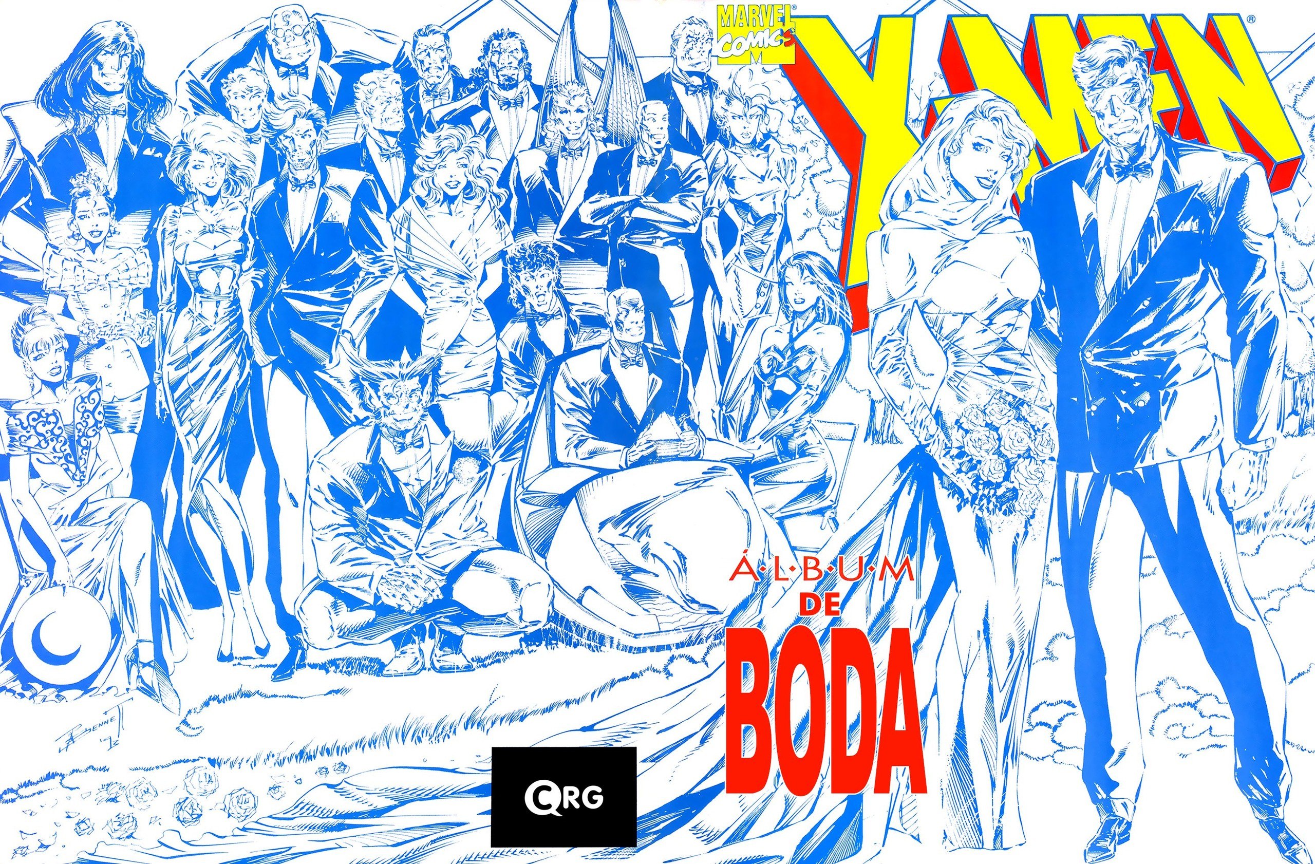 Portada ampliada de X-MEN