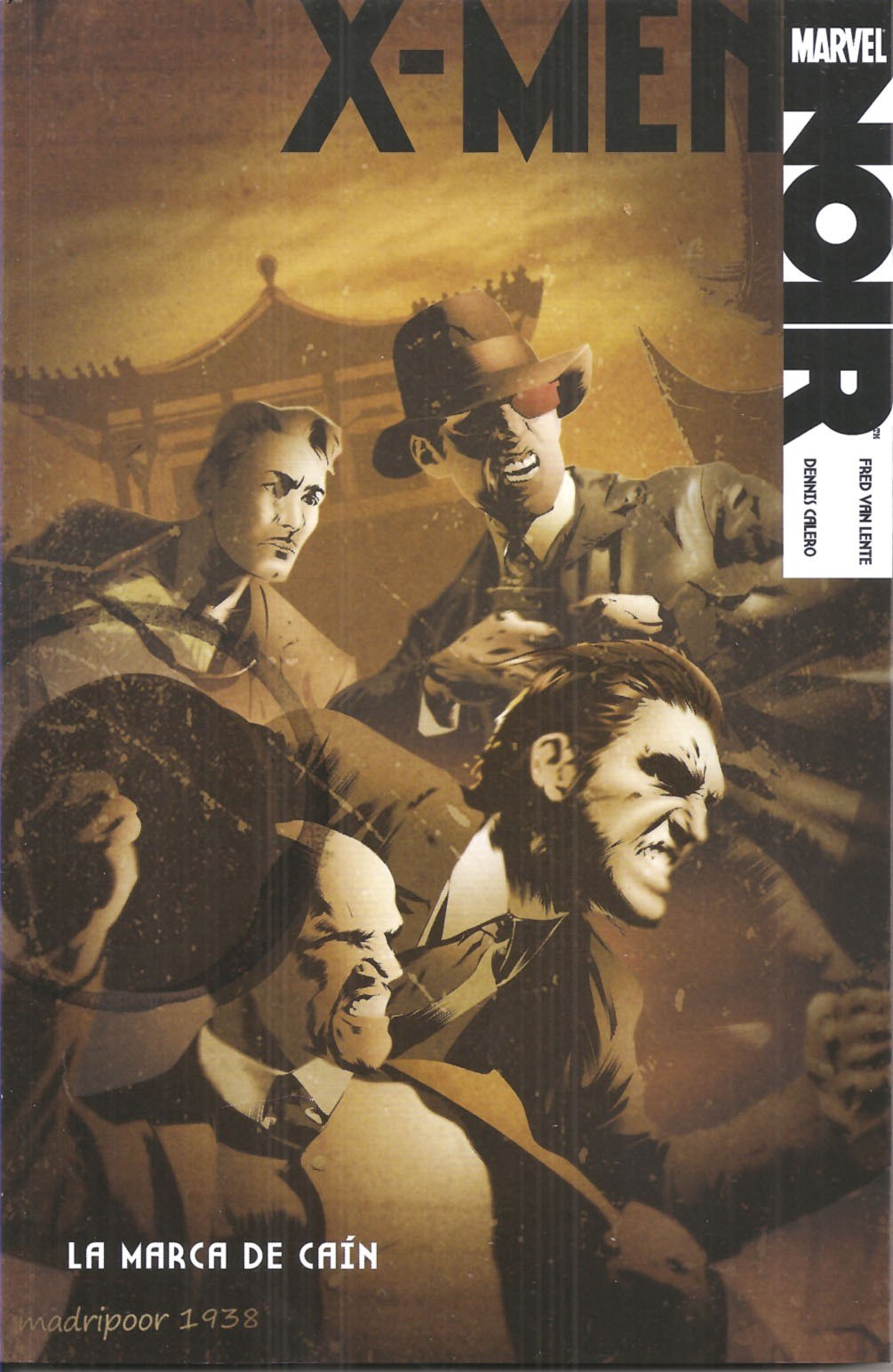 Portada ampliada de X-MEN