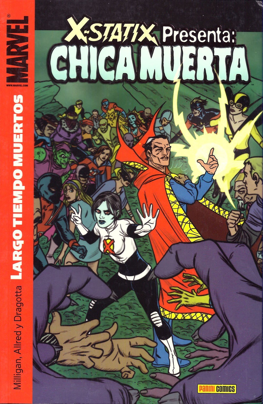 Portada ampliada de X-STATIX Presenta: CHICA MUERTA