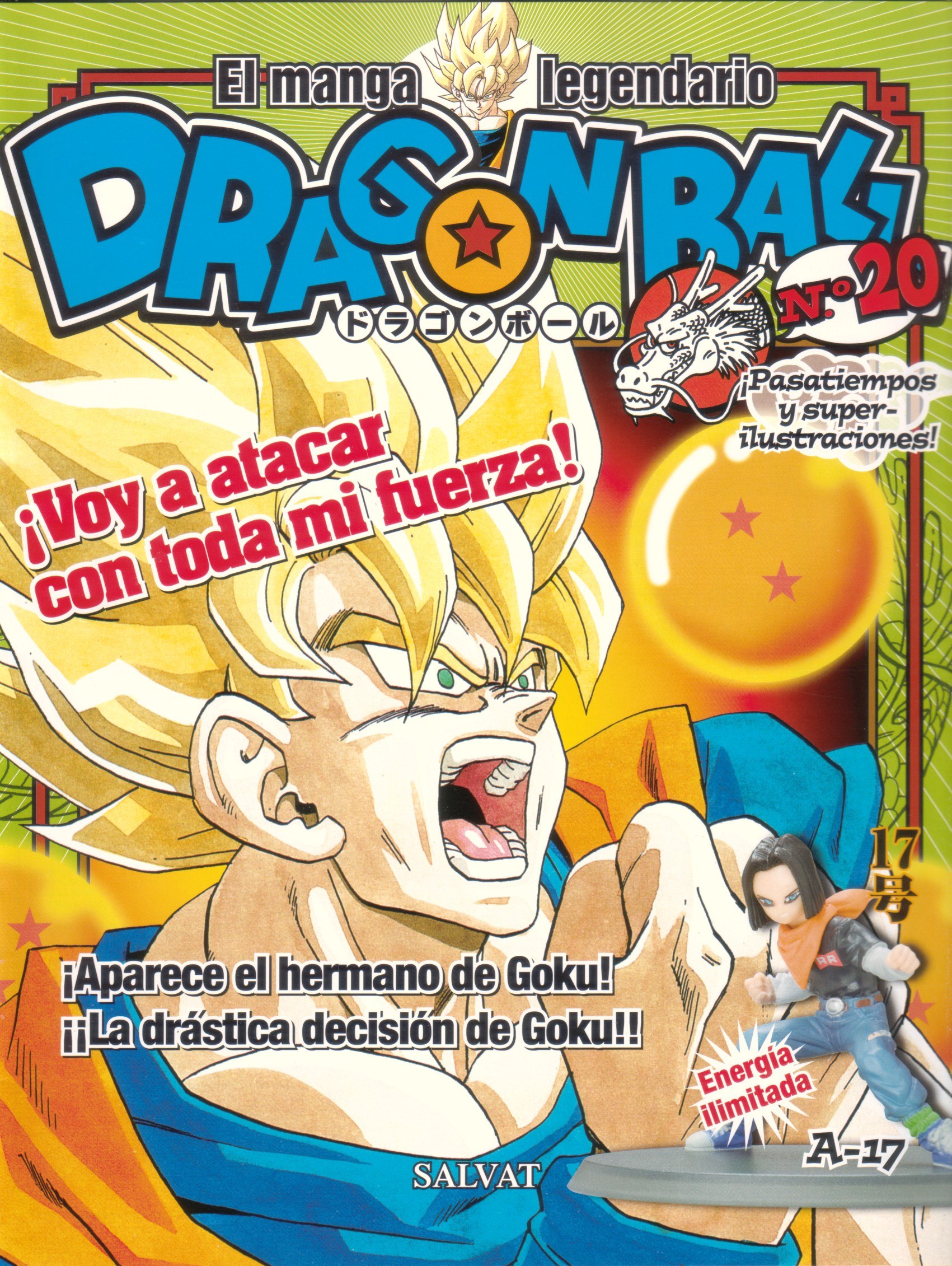 Portada ampliada de DRAGON BALL