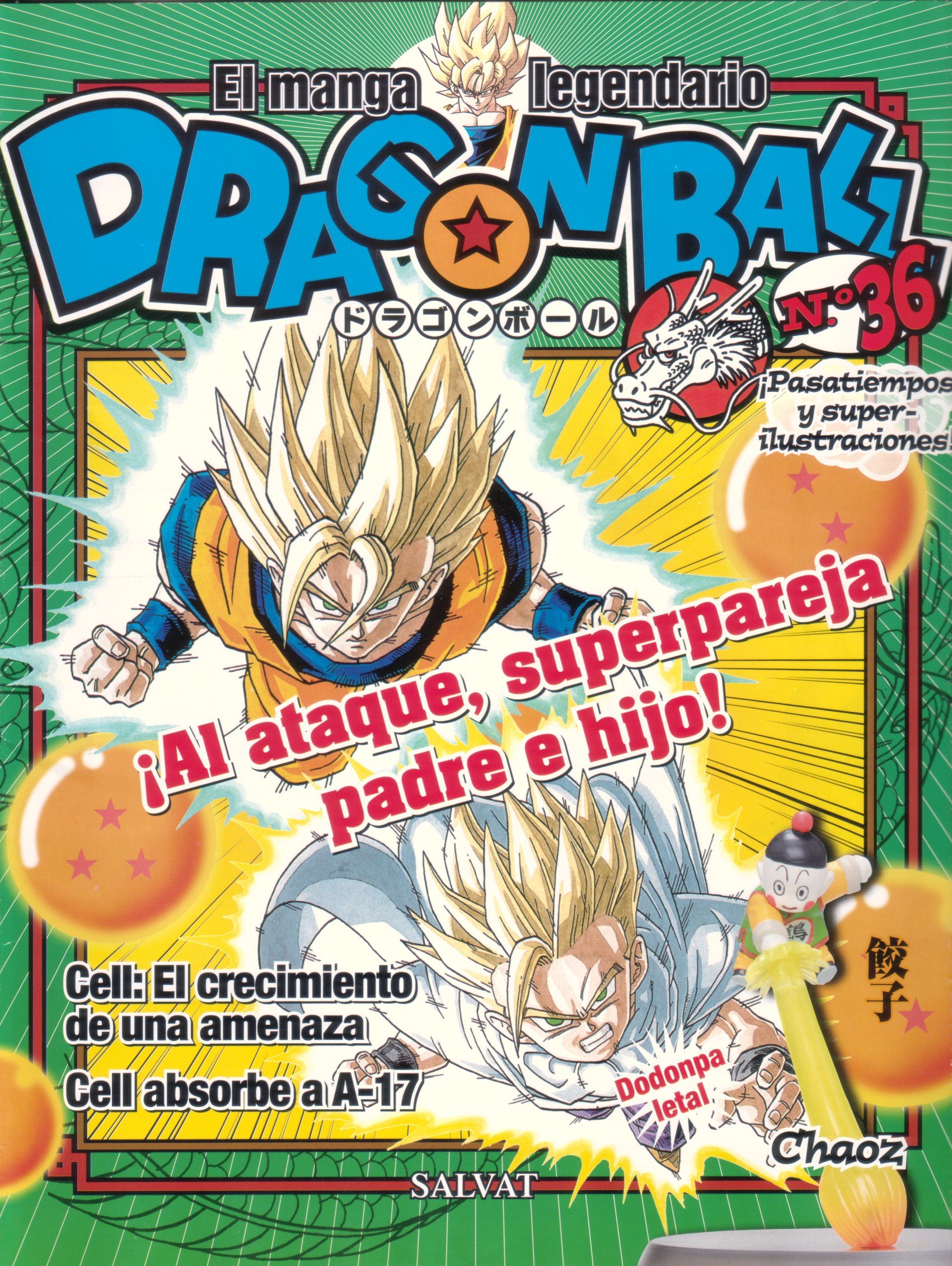 Portada ampliada de DRAGON BALL