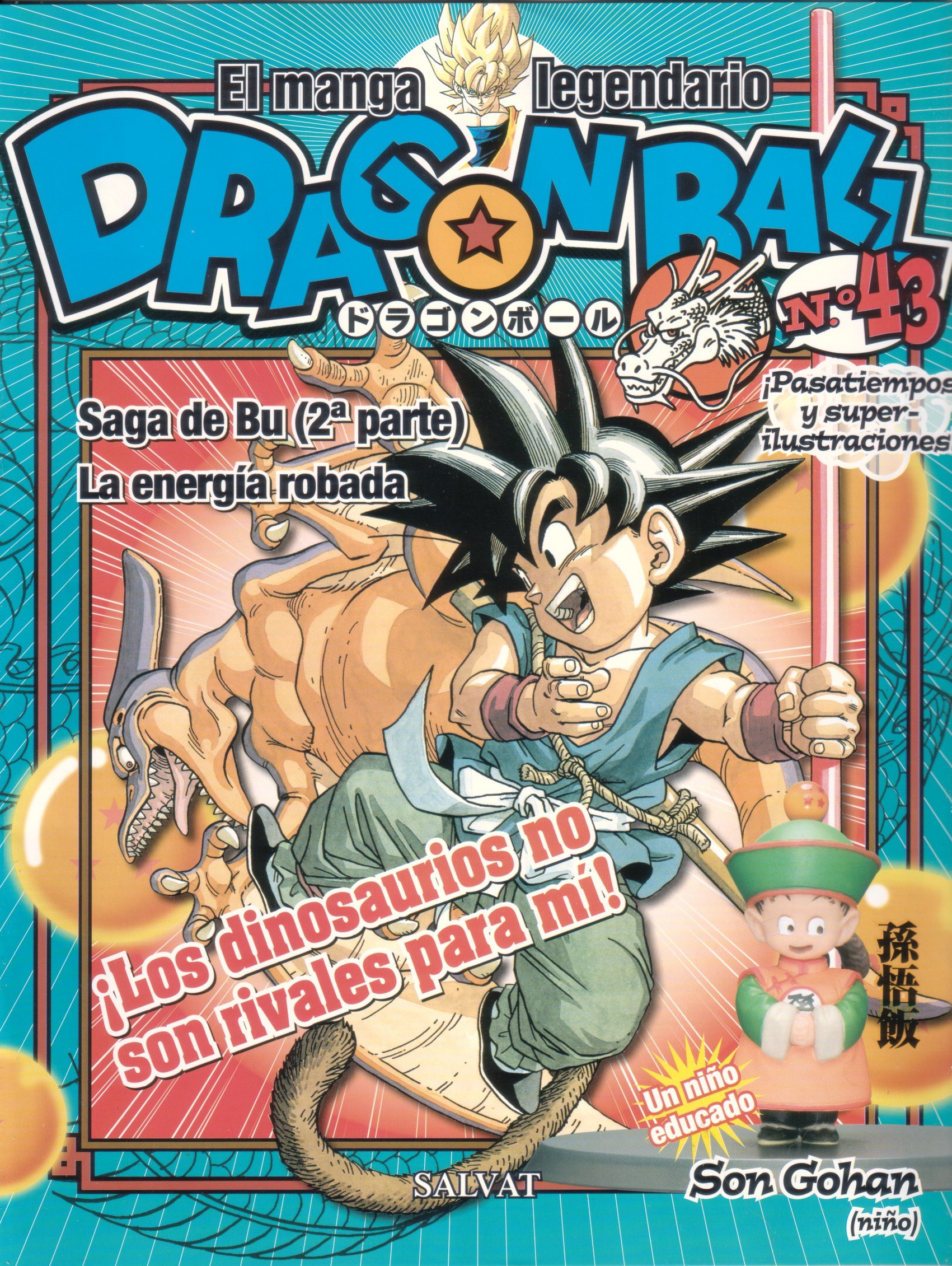 Portada ampliada de El manga legendario DRAGON BALL