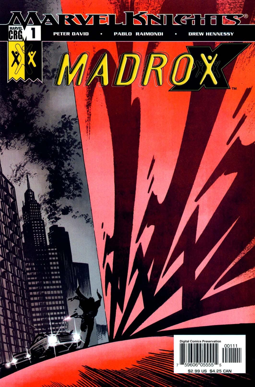 Portada ampliada de MADROX