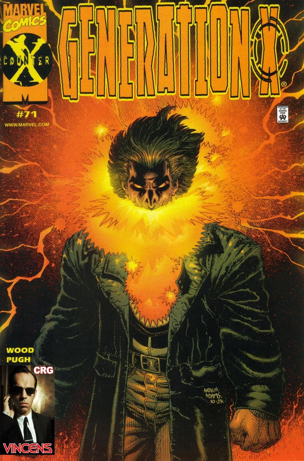 Portada ampliada de GENERATION X