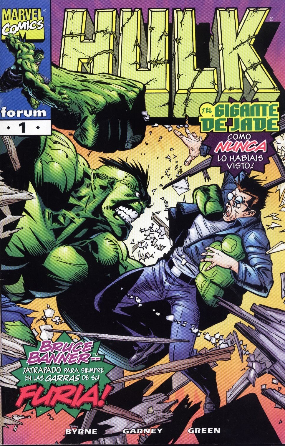 Portada ampliada de HULK