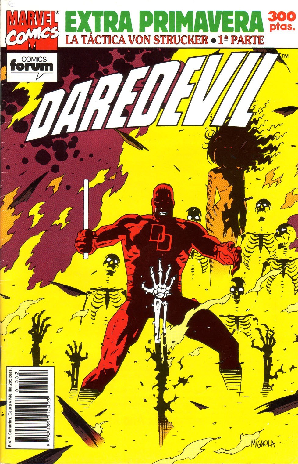 Portada ampliada de DAREDEVIL