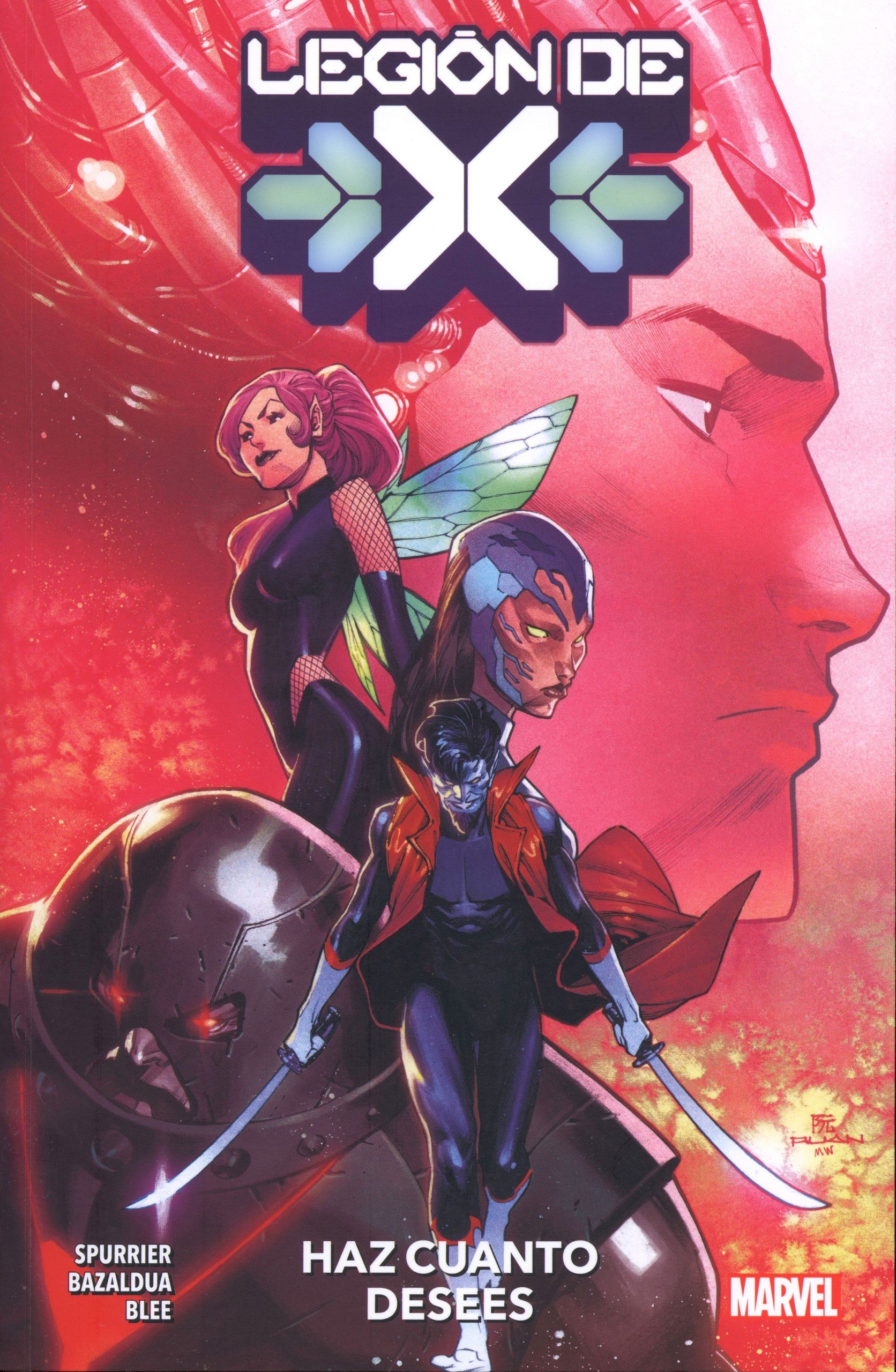 Portada ampliada de LEGIÓN DE X