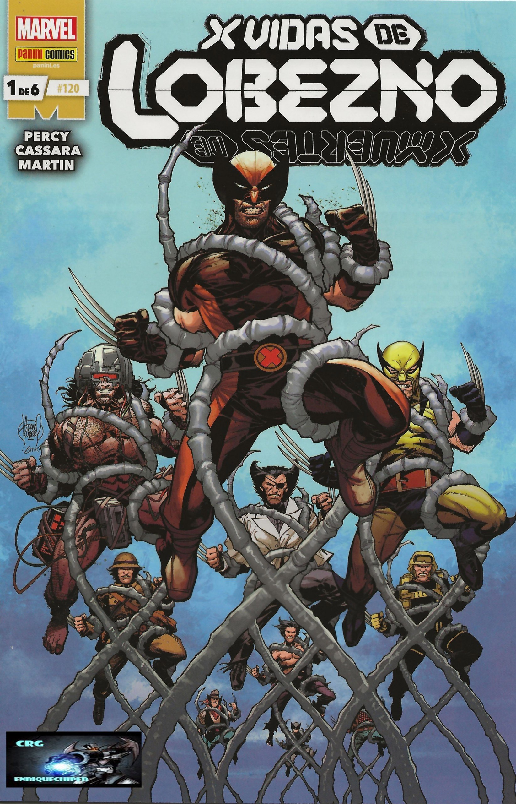 Portada ampliada de XVIDAS DE LOBEZNO
